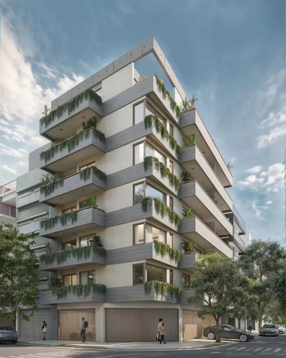 Render del edificio Arismendi 2608, próxima incorporación de Ing. Miranda & Asoc.